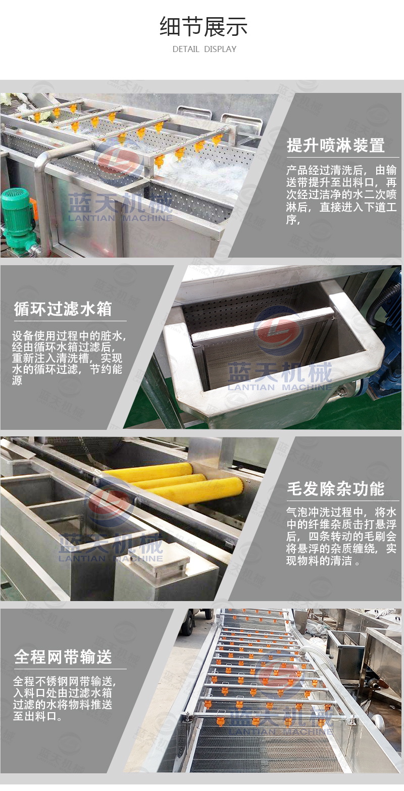 氣泡清洗機細節(jié)展示